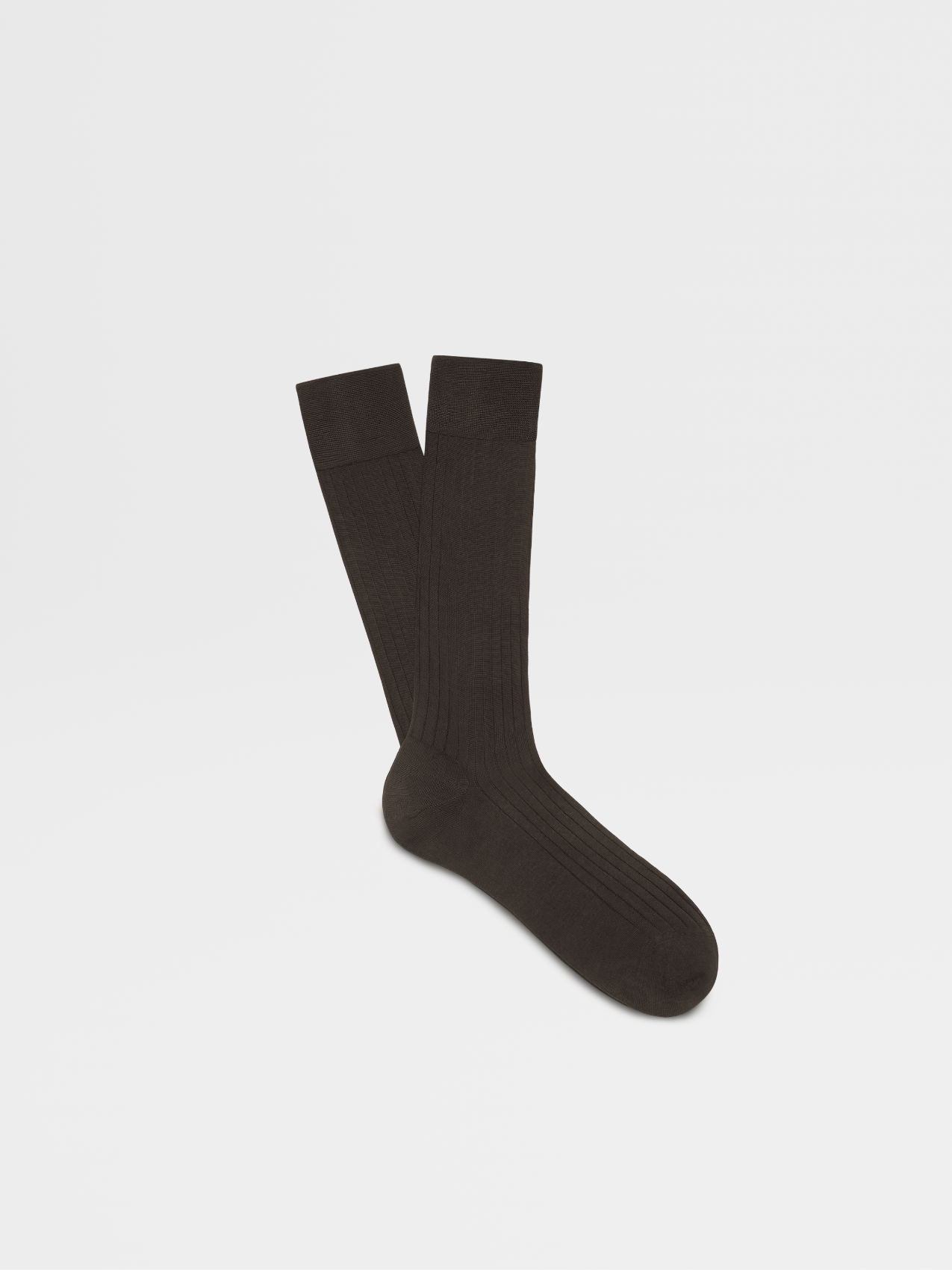 Dark Grey Cotton Socks